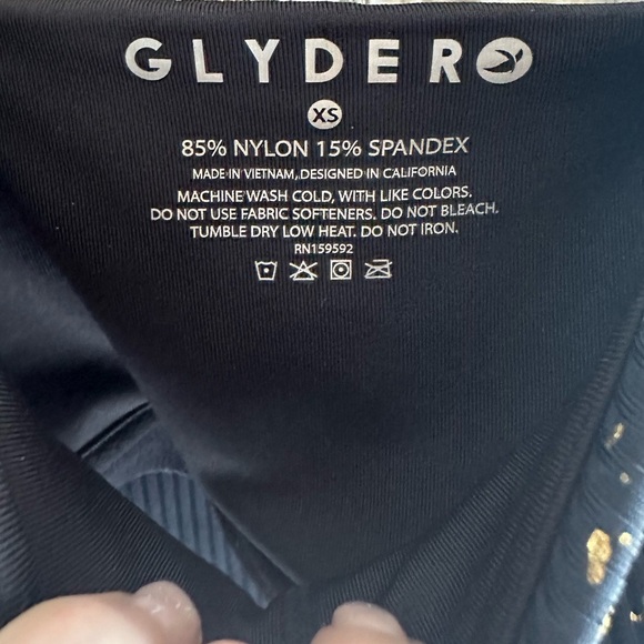 NWOT Glyder Sparkle Workout Top size XS - Picture 5 of 5